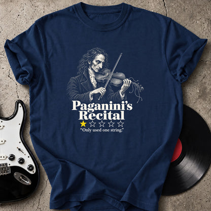Paganini Recital Review T-Shirt