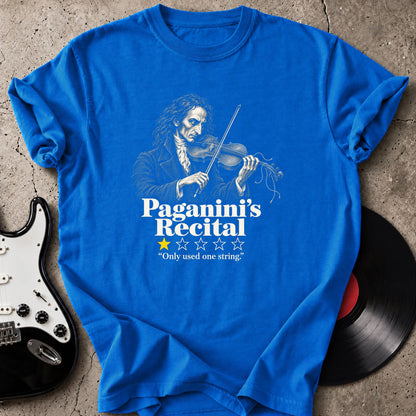 Paganini Recital Review T-Shirt