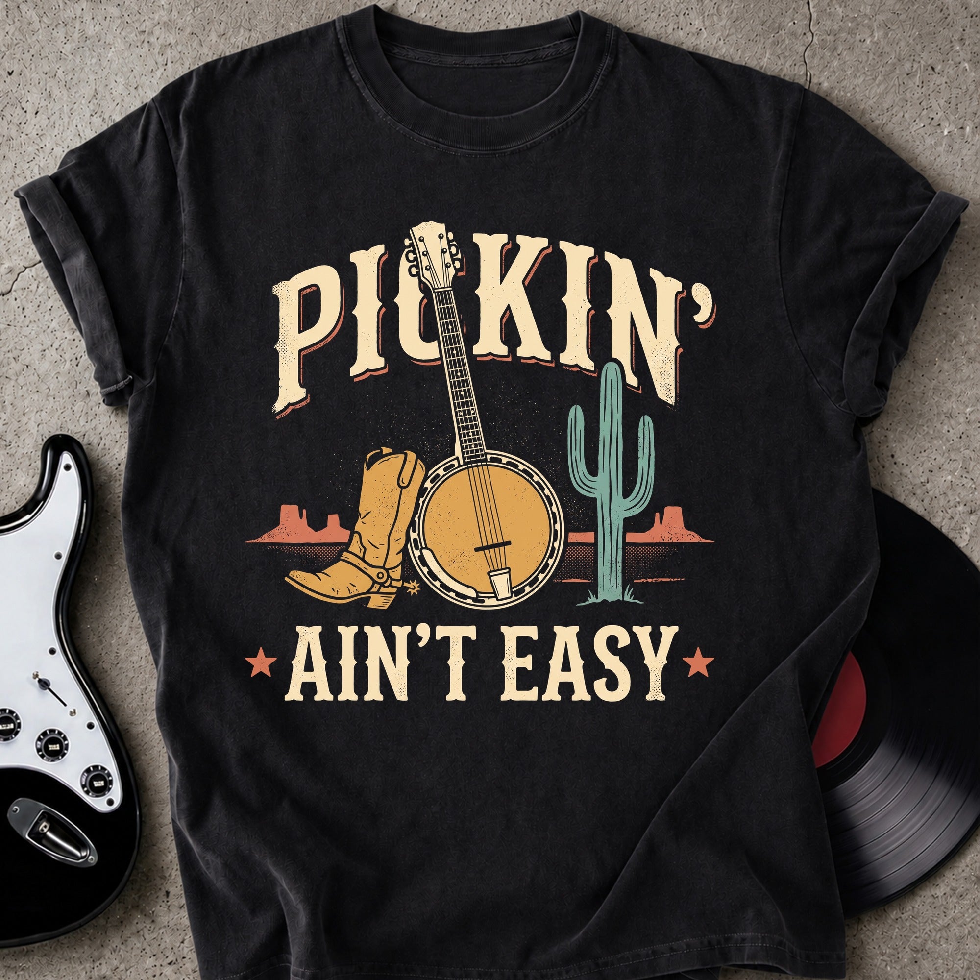 Pickin' Ain't Easy T-shirt