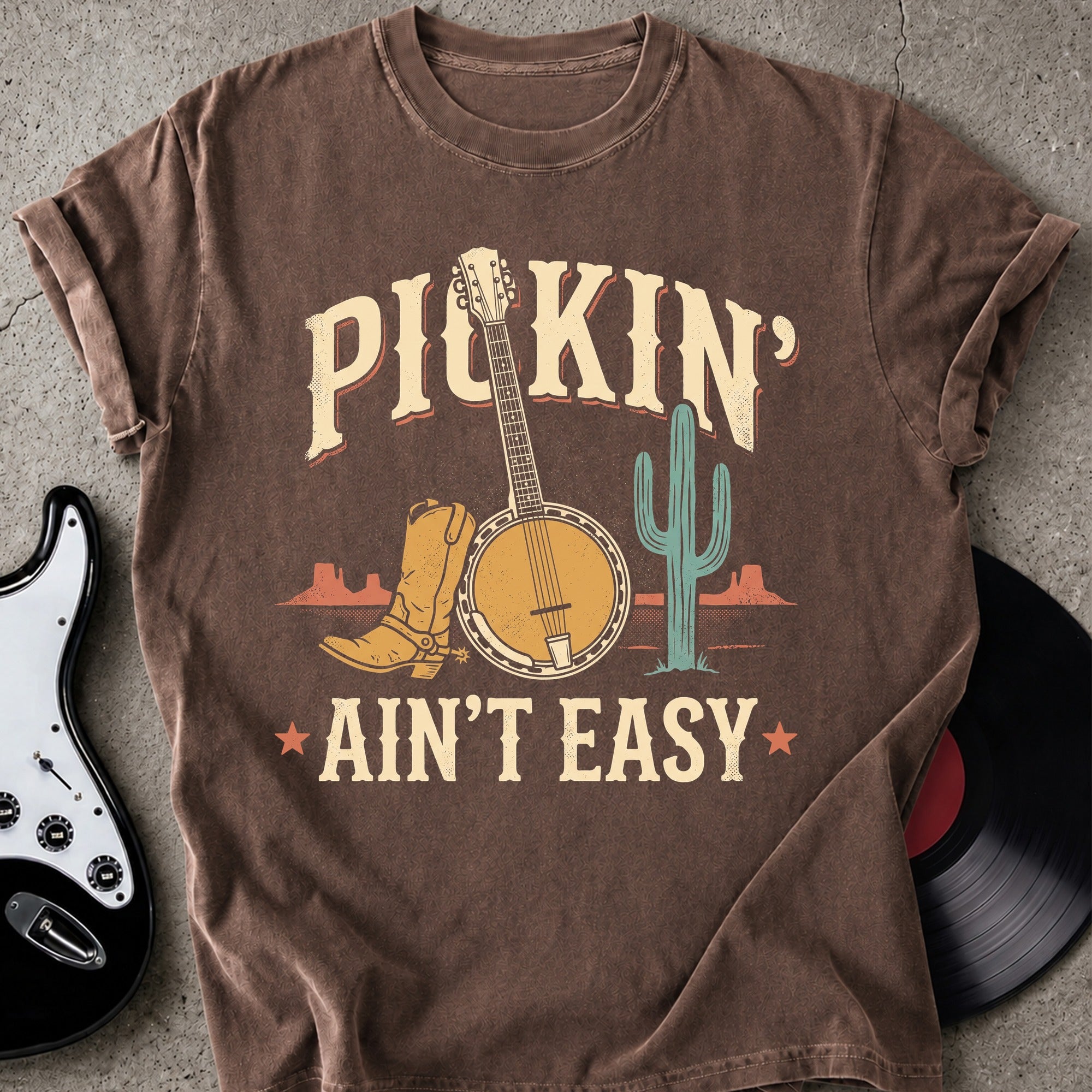 Pickin' Ain't Easy T-shirt