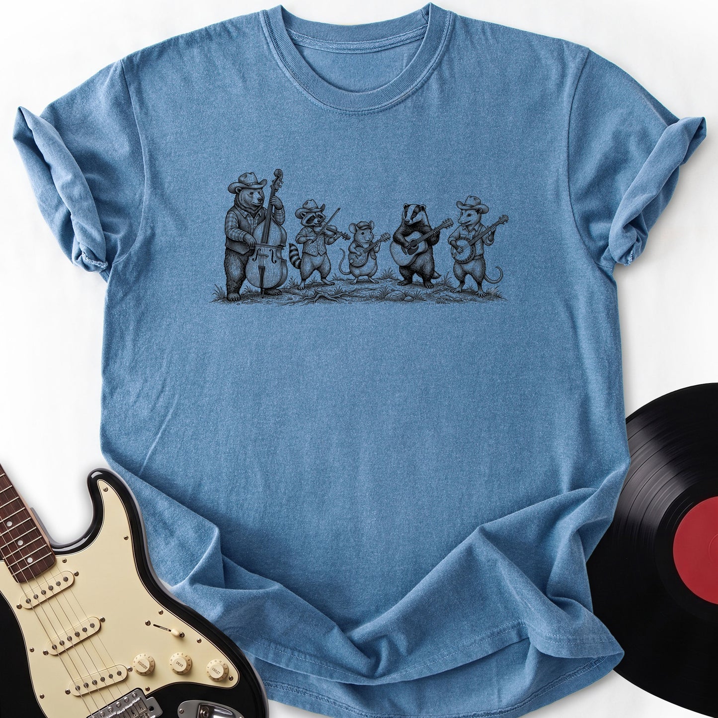 Playing Guitar T-Shirt