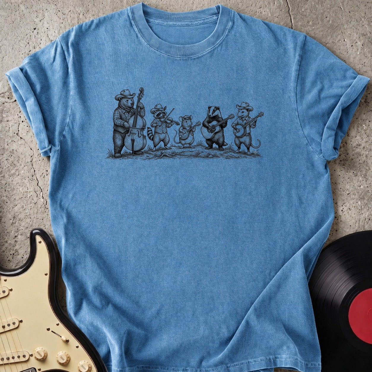 Playing Guitar T-shirt