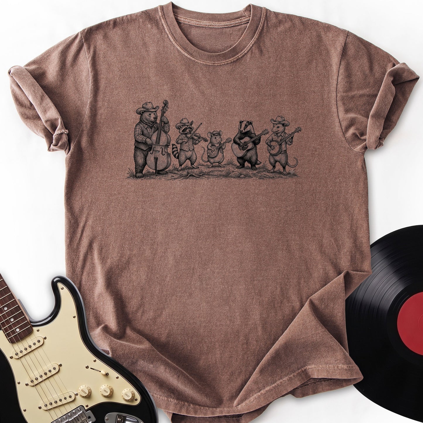 Playing Guitar T-Shirt