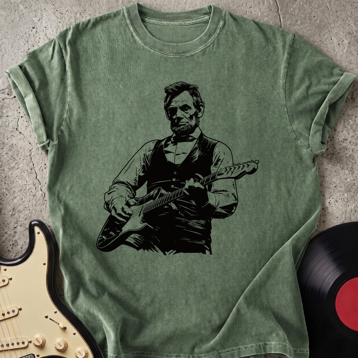 President Guitar T-shirt