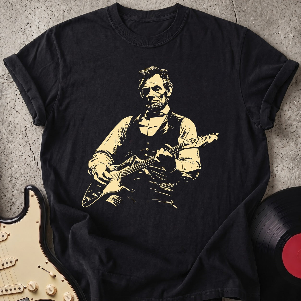 President Guitar T-shirt