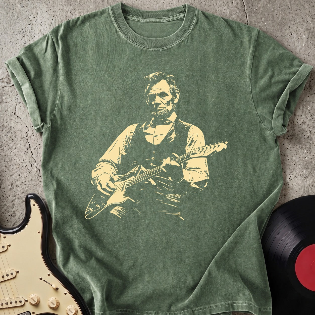 President Guitar T-shirt