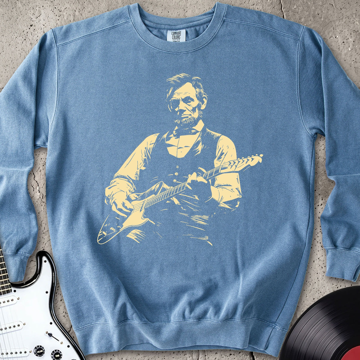 President Guitar Sweatshirt