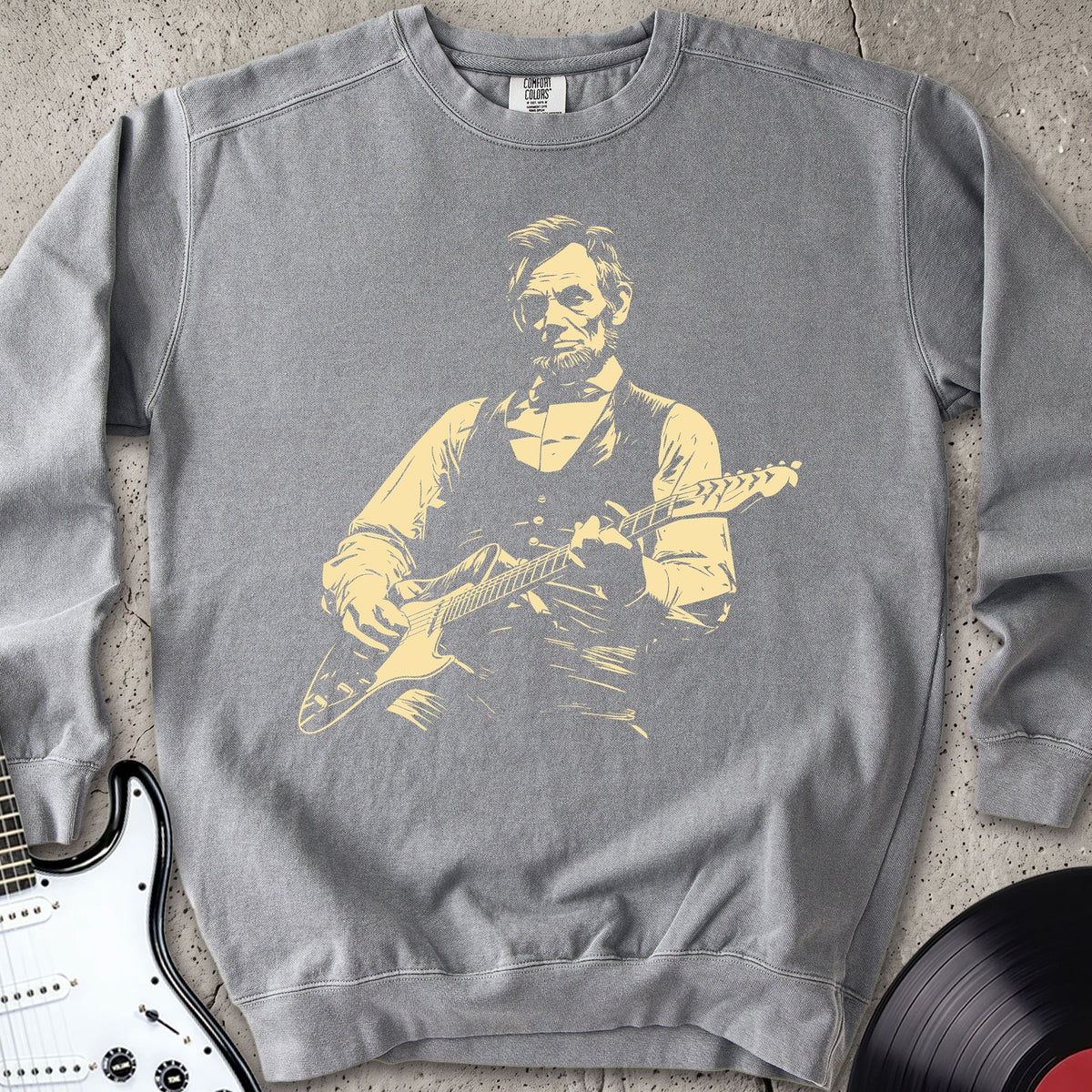 President Guitar Sweatshirt