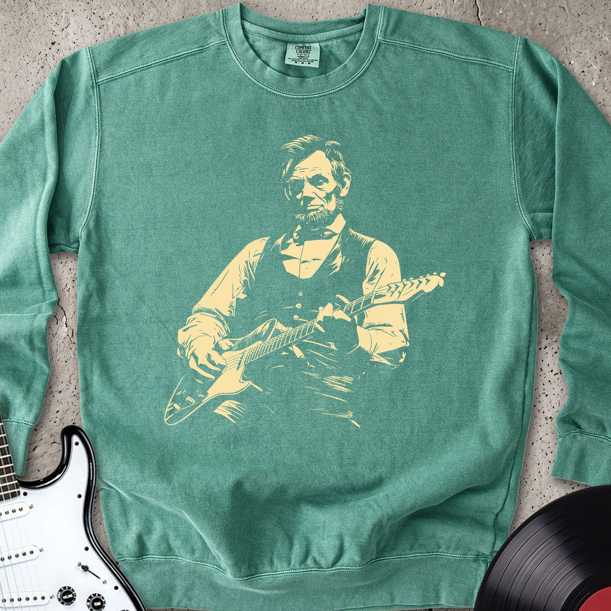 President Guitar Sweatshirt