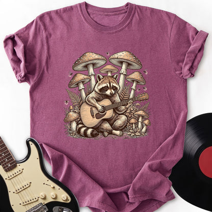 Raccon Guitar T-Shirt