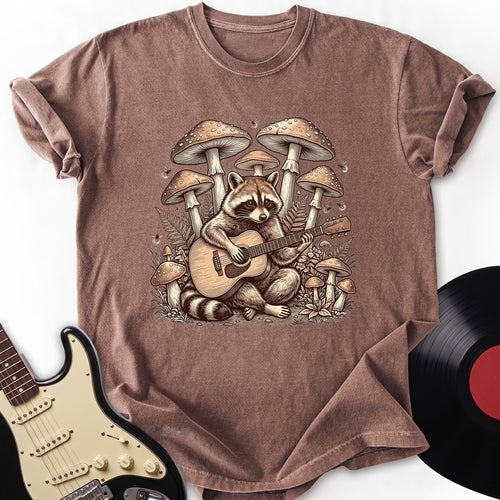 Raccon Guitar T-Shirt