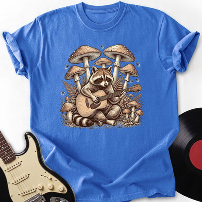 Raccon Guitar T-Shirt