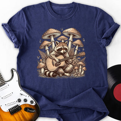 Raccon Guitar T-Shirt