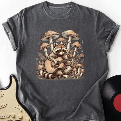 Raccon Guitar T-Shirt