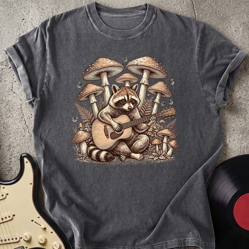 Raccoon Guitar T-shirt