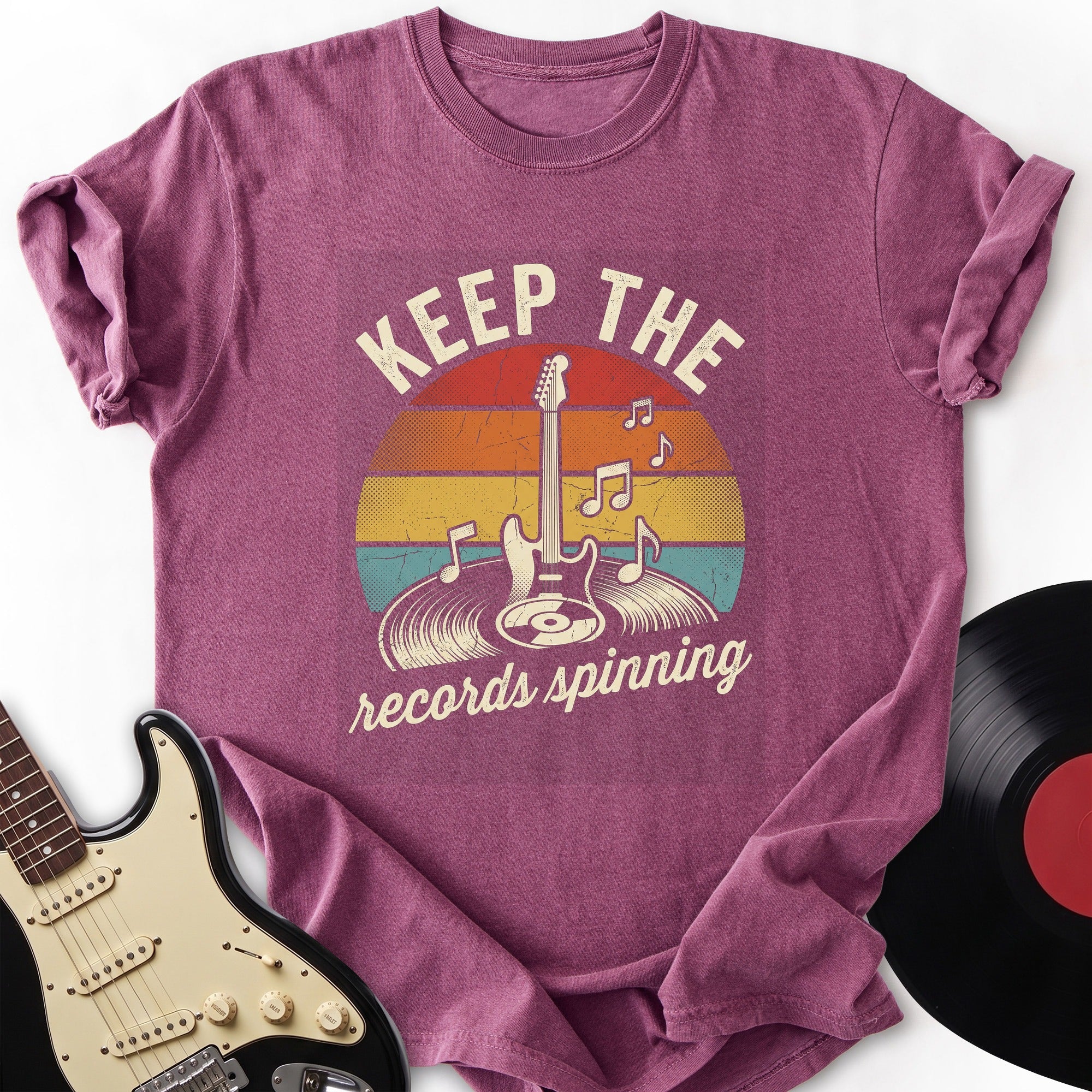 Records Spinning T-shirt
