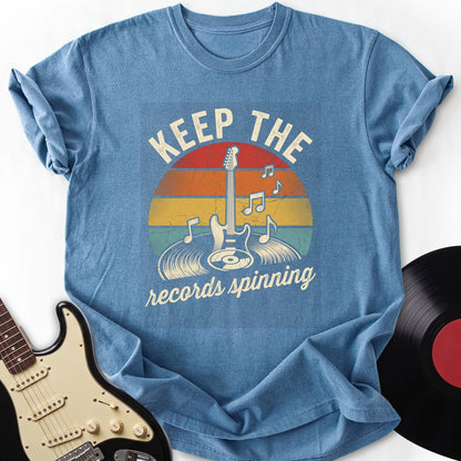 Records Spinning T-shirt