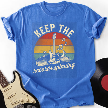 Records Spinning T-shirt