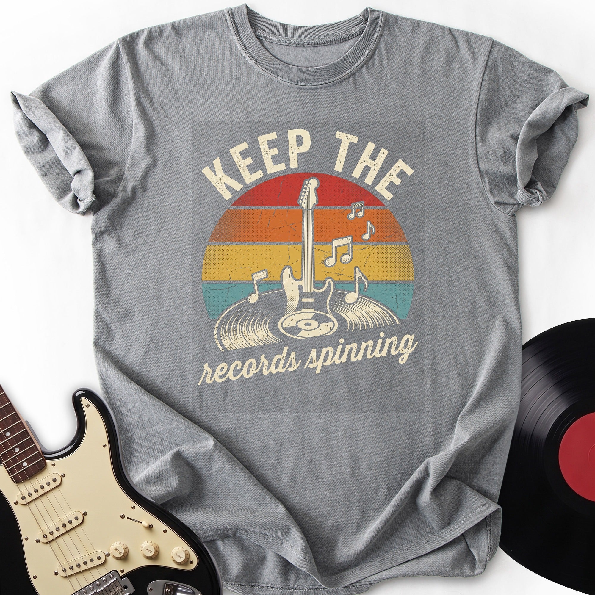 Records Spinning T-shirt