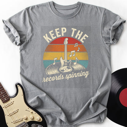 Records Spinning T-shirt