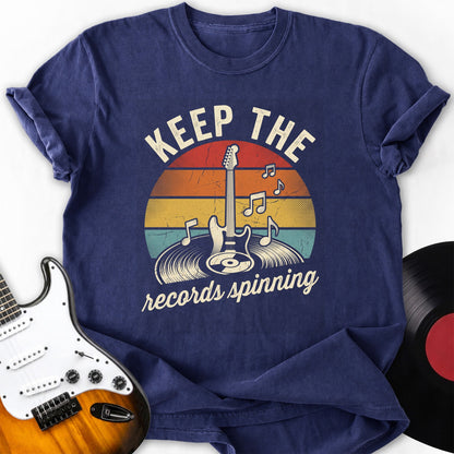 Records Spinning T-shirt