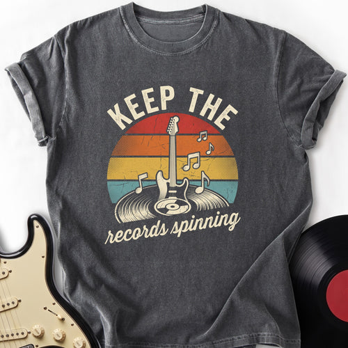 Records Spinning T-shirt