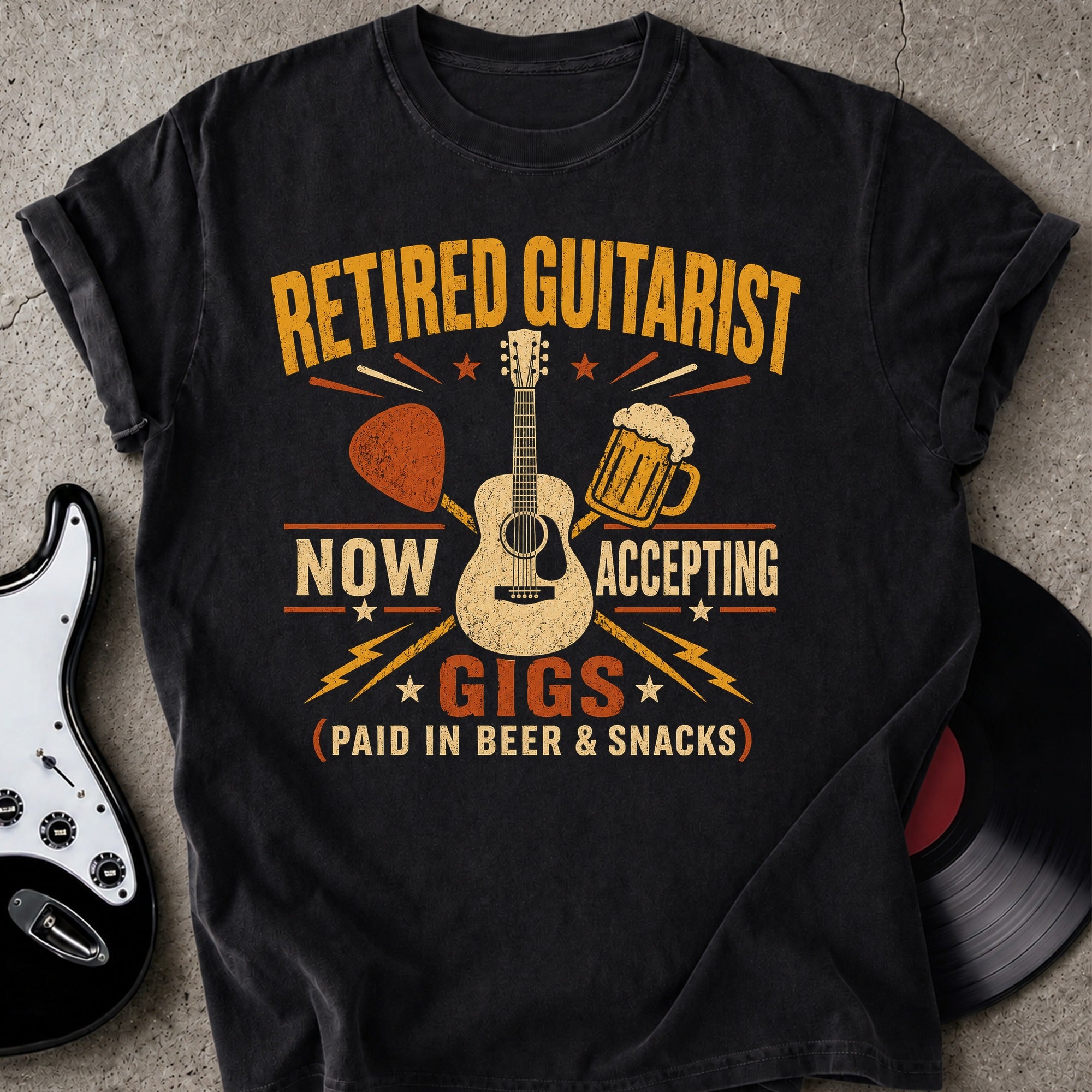 Retired Guitarist T-shirt