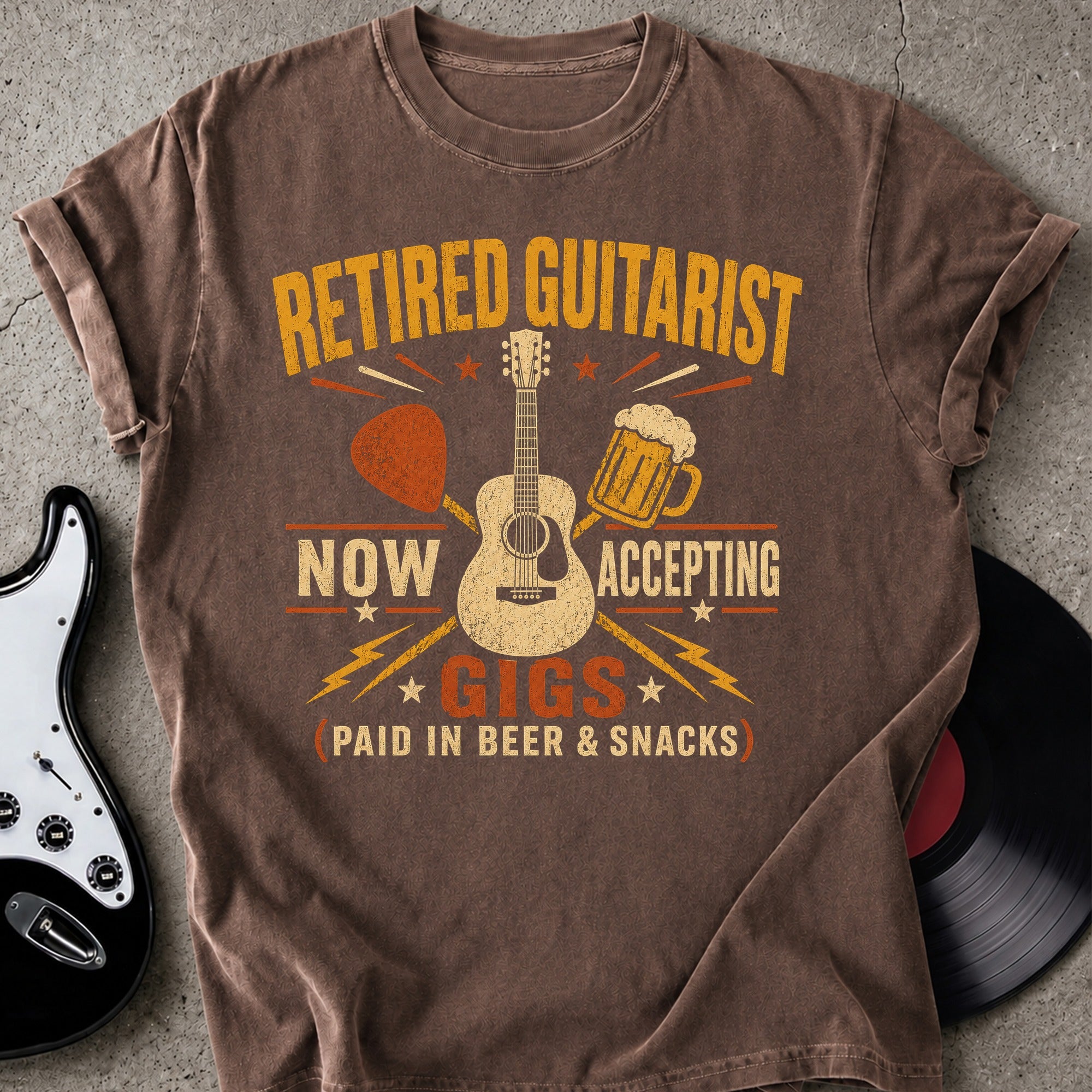 Retired Guitarist T-shirt