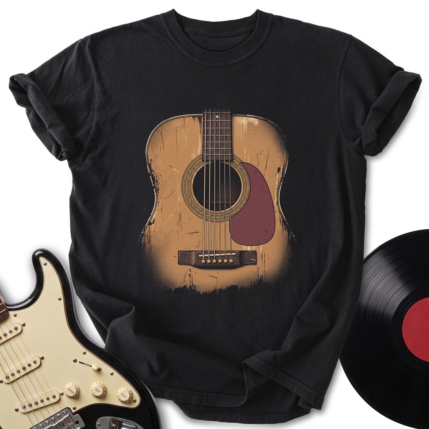 Retro Guitar T-Shirt