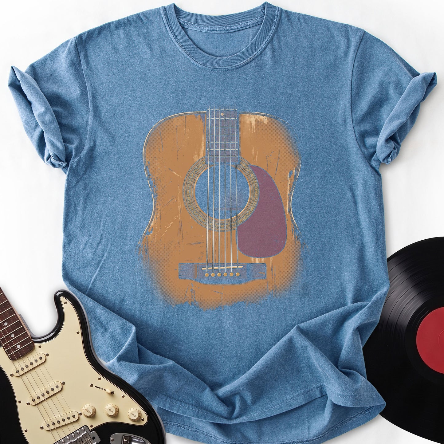 Retro Guitar T-Shirt
