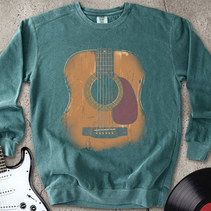 Retro Guitar Sweatshirt
