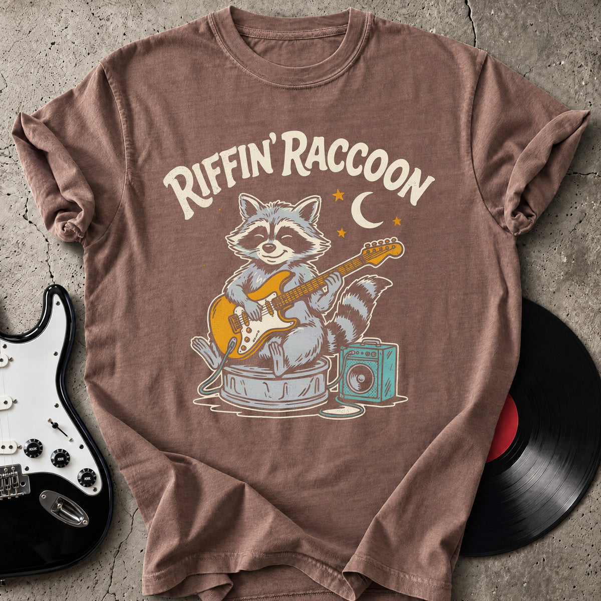 Riffin' Raccoon T-Shirt