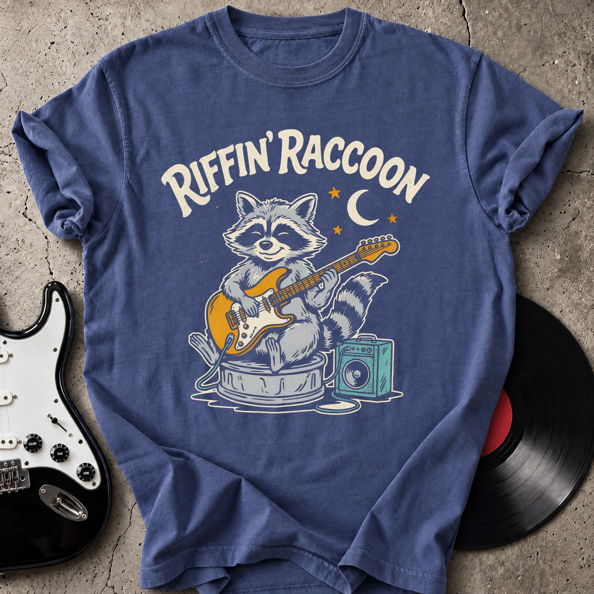 Riffin' Raccoon T-Shirt