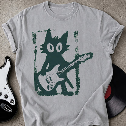 Rock Star Cat T-shirt