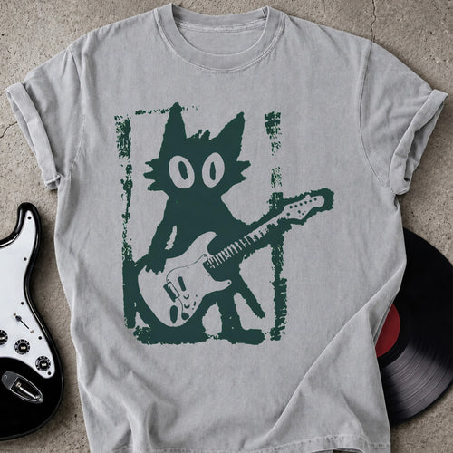Rock Star Cat T-shirt
