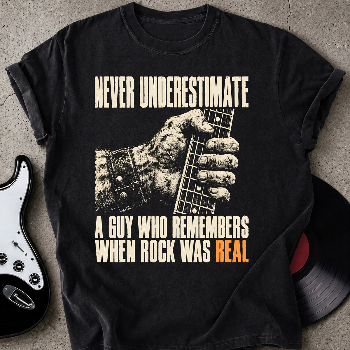 Rock Was Real T-shirt