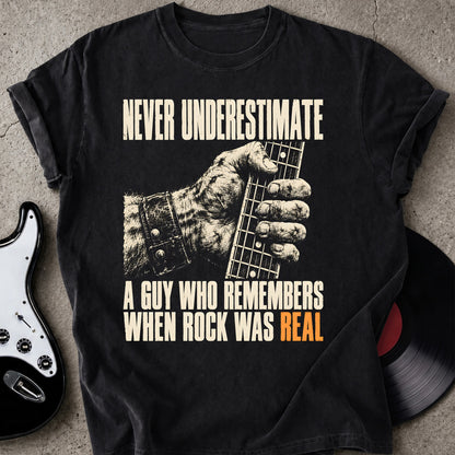Rock Was Real T-shirt