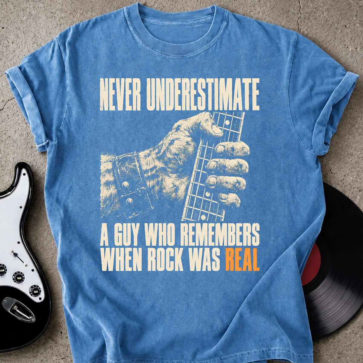 Rock Was Real T-shirt
