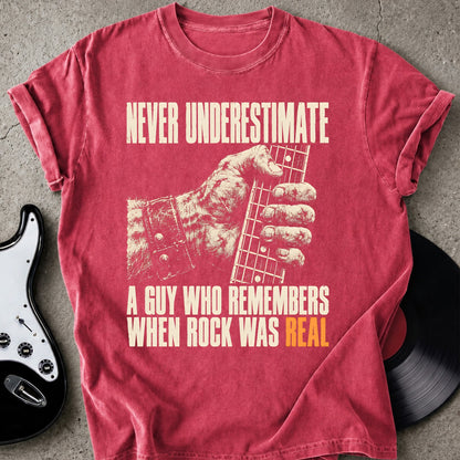 Rock Was Real T-shirt