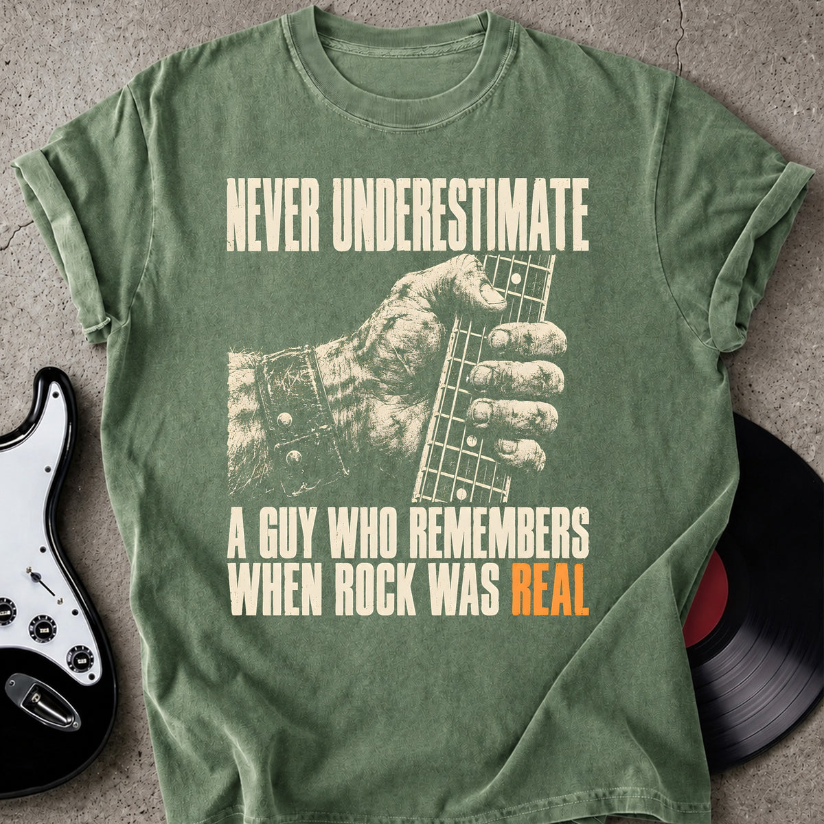 Rock Was Real T-shirt