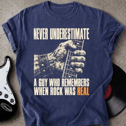 Rock Was Real T-shirt