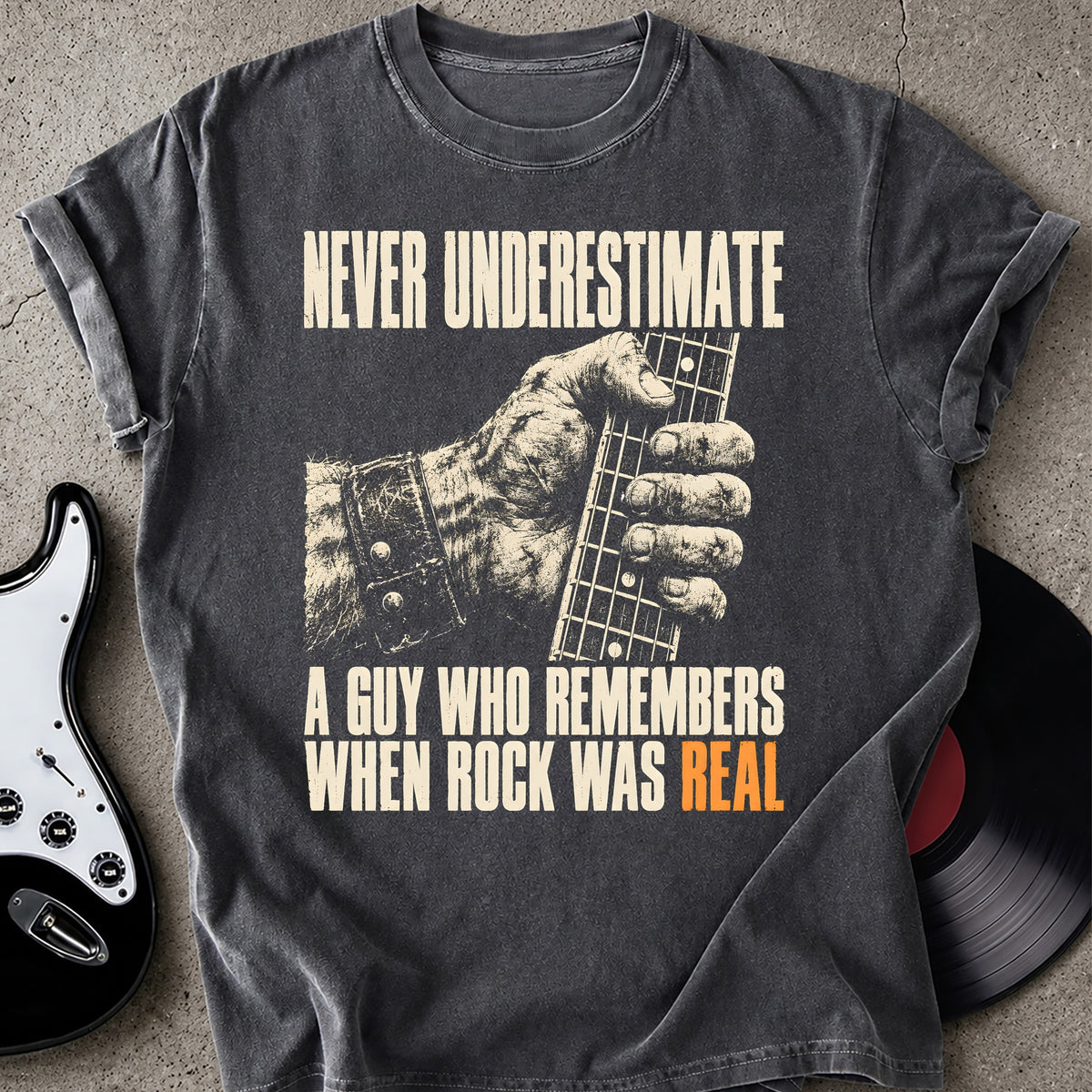 Rock Was Real T-shirt