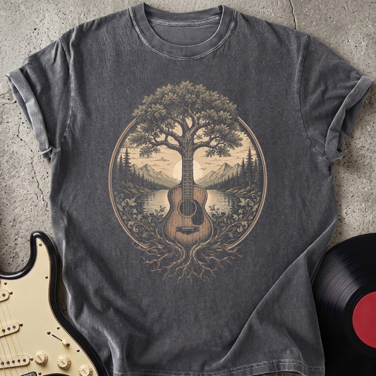 Rooted Guitar Tree T-shirt