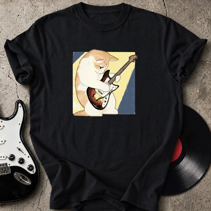 Shy Cat Guitarist T-Shirt