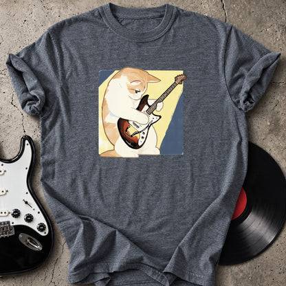 Shy Cat Guitarist T-Shirt