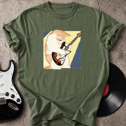 Shy Cat Guitarist T-Shirt