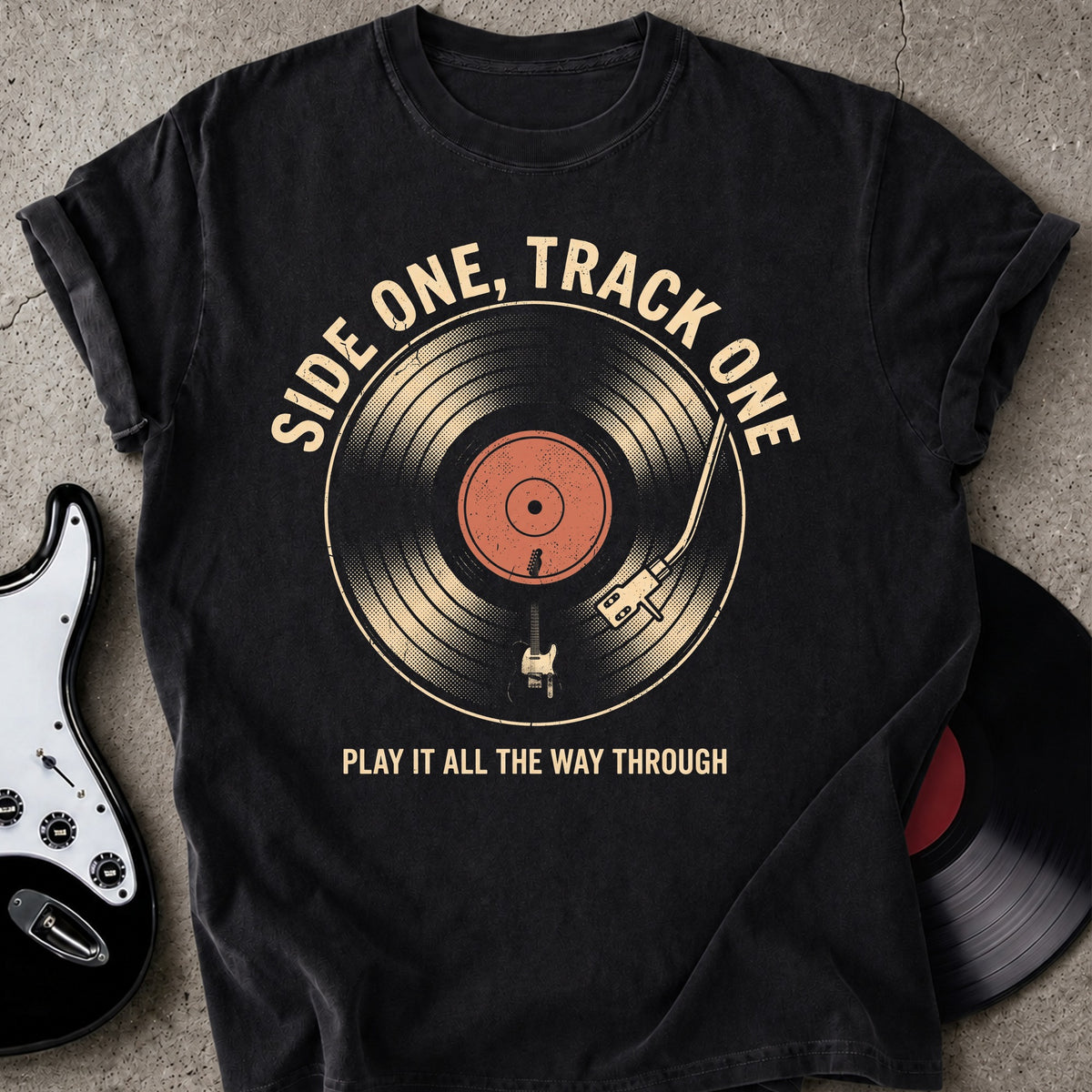 Side One Track T-shirt