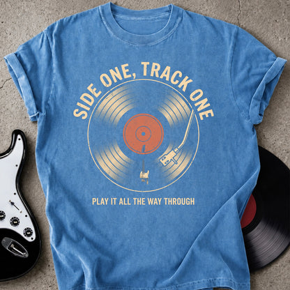 Side One Track T-shirt