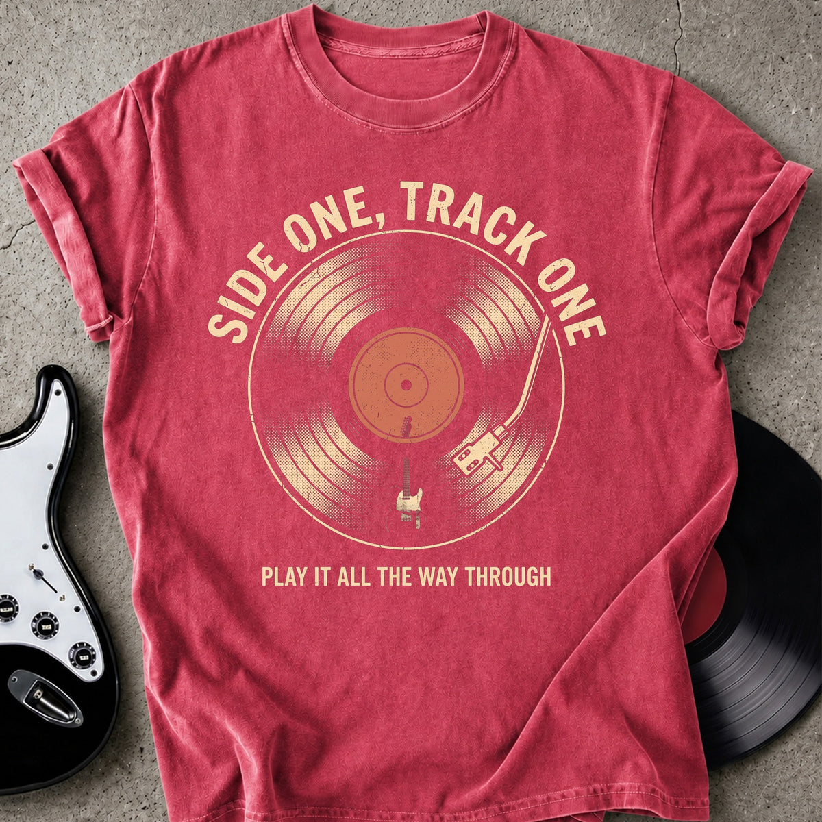 Side One Track T-shirt
