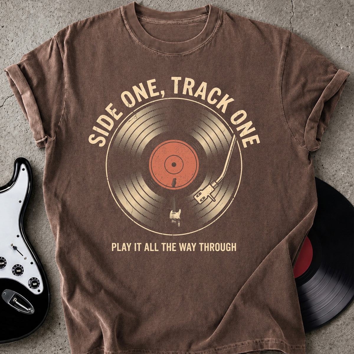 Side One Track T-shirt